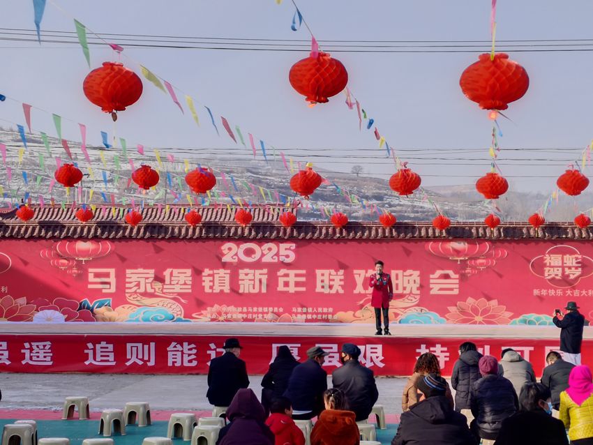 和政县2025年戏曲进乡村--1月21日马家堡镇演出
