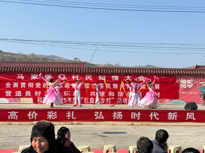 和政县2025年戏曲进乡村--10月30日马家堡镇中庄村