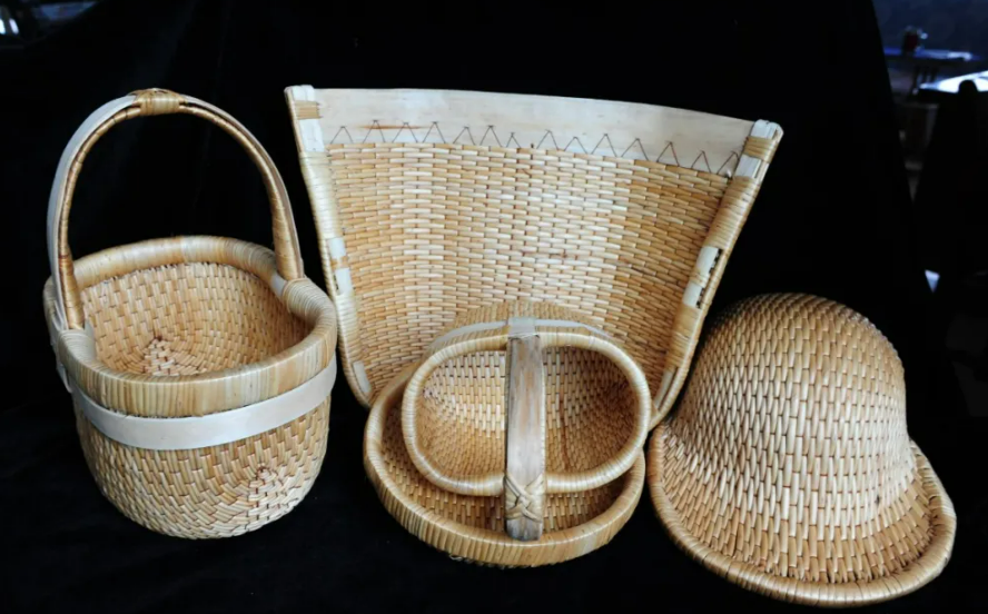 和政非遗特产：竹柳编工艺产品1