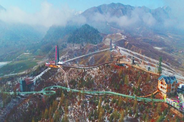 甘肃省和政县松鸣镇法台山景区